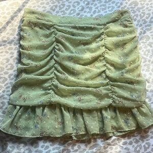 Junior’s SO Floral Print Skirt — Size XXL